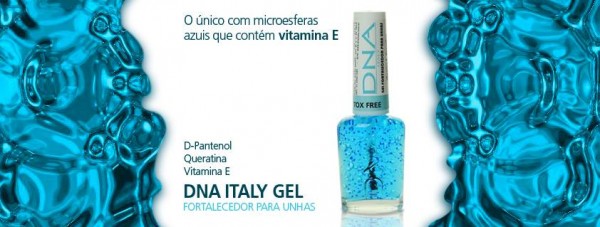 19.02.2014* Lançamento: DNA Italy lança gel fortalecedor para as unhas