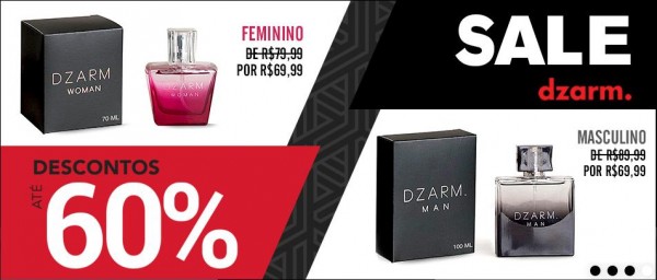 11.07.2014 *Lançamento: Total Química – Dzarm: Perfume Feminino e Masculino