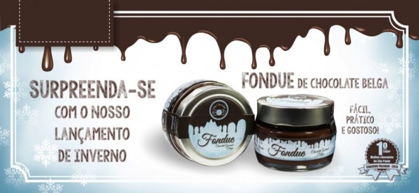 29.08.2014* Lançamento: Vila Chocolat apresenta seu novo produto especialmente para o inverno Fondue de Chocolate