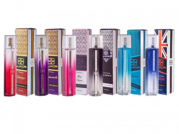 09.12.2014 * Repacking: Luxor Perfumes renova frasco de suas linhas masculina e feminina