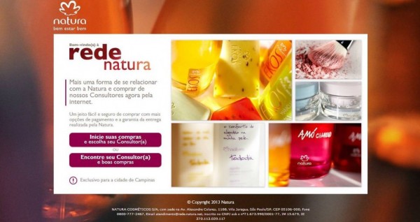 04.12.2014* Web eleva vendas da Natura, mas serviço leva tempo para ser relevante