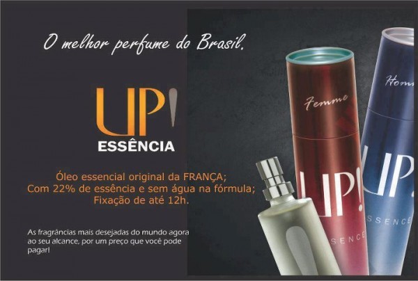 30.06.2015 * Lançamento: Fragrâncias Up! Essência muda de número para nome