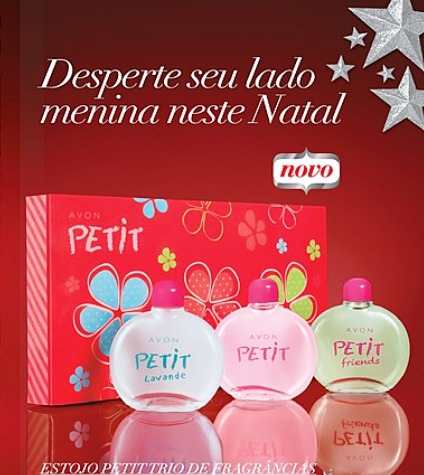 24.11.2015 *Lançamento: Avon lança estojo mini Petit para o fim de ano