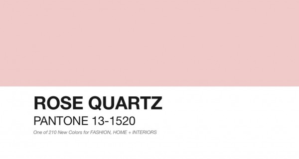 10.12.2015 * Rose Quartz é a cor do verão 2016, diz Pantone