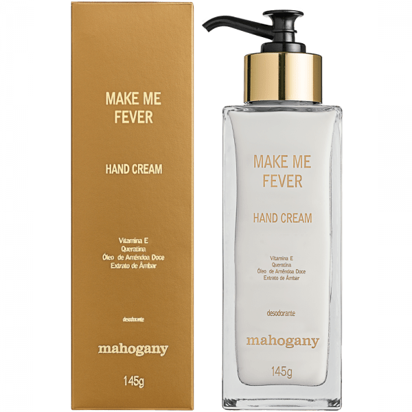 14.06.2016* Lançamento: Creme para mãos Make Me Fever Gold da Mahogany