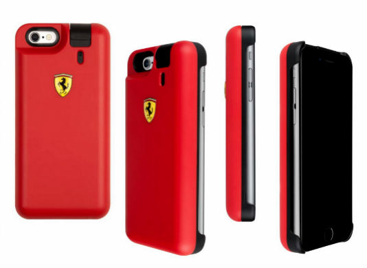 18.08.2016* Ferrari lança capa de celular com perfume em spray