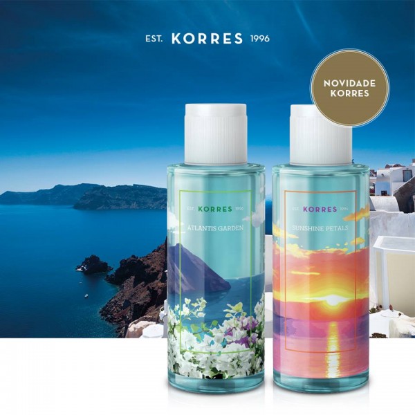 24.10.2016* Lançamento: Novas águas de Korres: Sushine Petals e Atlantis Garden