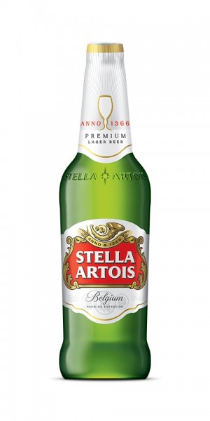 14.12.2016* Stella Artois apresenta garrafa retornável de 550ml