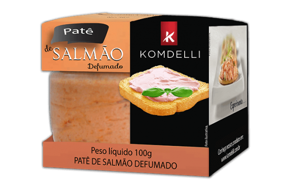 10.08.2017* Lançamento: Komdelli Patê de Salmão Defumado