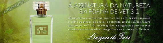 09.11.2017 * L’acqua di Fiori vence o Prêmio Atualidade Cosmética na categoria de melhor perfume masculino da América Latina, com o perfume VET 312!