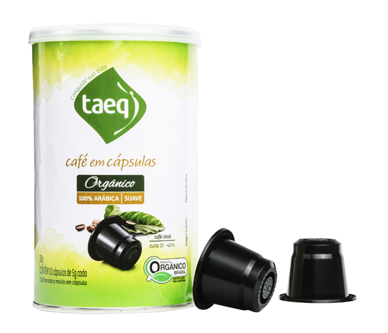 09.01.2018* Taeq lança café orgânico compatível com sistema Nespresso®