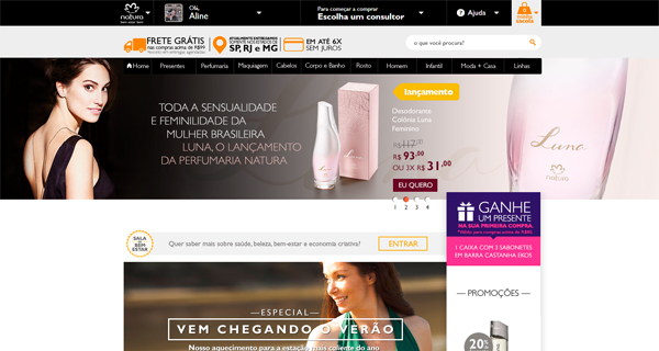 12.03.2018* E-commerce da Natura é eleito o melhor do país