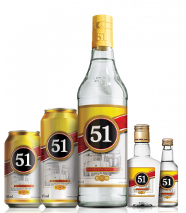 19.03.2018* Conheça a famosa Cachaça 51, da Cia Muller, na versão Miniatura 50ml