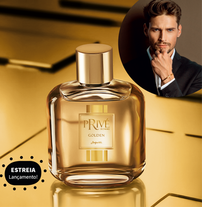 07.01.2019* Jequiti apresenta Privé Homme Golden