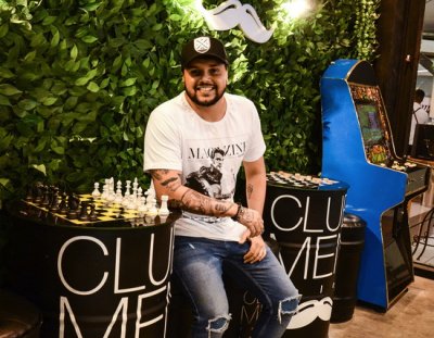 Rodrigo Guimarães, proprietário da Club Men Salon