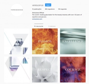 A Verescence lançou recentemente sua página no Instagram