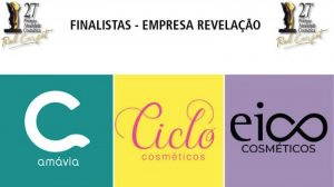 As empresas indicadas para concorrer ao Troféu Atualidade Cosmética/Patrus de Empresa Revelação