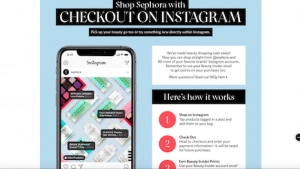 Sephora e Instagram criam uma experiência de compra on-line