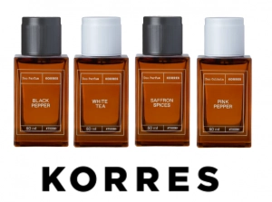 Linha de Perfumes Feminino e Masculino Korres