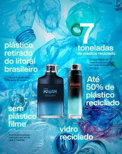 Natura prevê reciclar 7 toneladas de plástico em um ano com embalagens de Kaiak Oceano