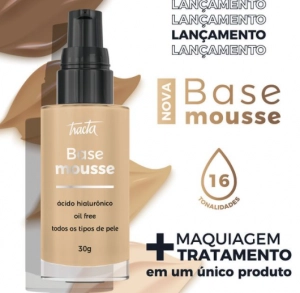 Chegou a Nova Base Mousse Tracta