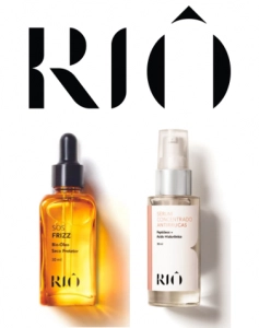 Lançamento Riô Biocosméticos SOS Frizz Bio-Óleo Seco Protetor e Sérum Facial Concentrado Antirrugas Peptídeos + Ácido Hialurônico 