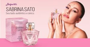 Anunciamos, aqui na Jequiti, o perfume assinado pela Sabrina Sato