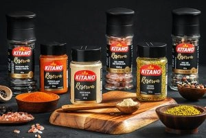 Kitano apresenta linha premium de temperos