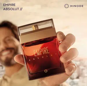 Nova fragrância da maior linha masculina da Hinode, Empire Absolut