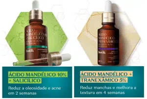 Ácido Mandélico: Botik, do Boticário, lança linha com ativo no tratamento de oleosidade e acne