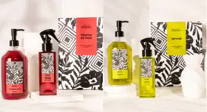 Perfumaria Phebo lança sabonete liquido e spray de ambiente Vetiver e Folhas de Figo