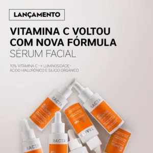 Ela voltou com nova fórmula, Tracta Vitamina C Essential