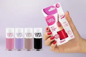 Marcas investem em esmaltes que tratam e colorem as unhas