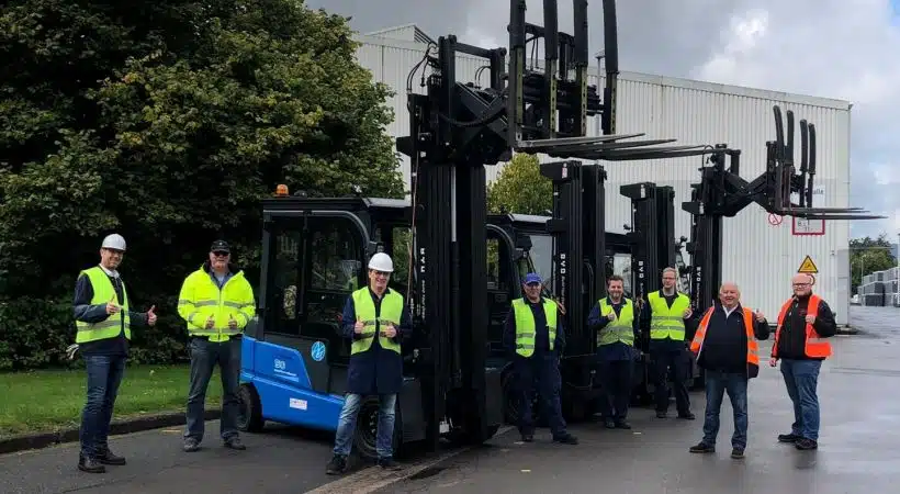 A Ardagh Glass substituiu suas empilhadeiras movidas a diesel por elétricas em sua unidade de produção em Bad Munder, na Alemanha.
