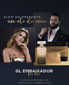 GL Embaixador for her é a nova fragrância do Gusttavo Lima