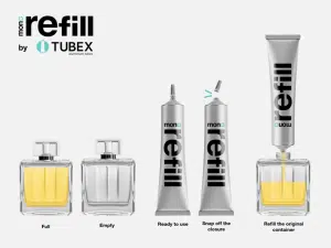 TUBEX cria tubo de alumínio monomaterial para recargas de produtos