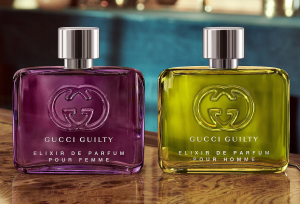 Gucci, do Grupo Coty apresenta Guilty Elixir de Parfum em duas versões: pour Femme e pour Homme