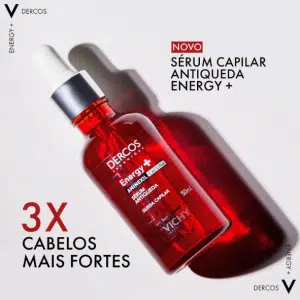 Dercos Sérum Energy + é o novo lançamento Vichy