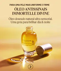 L’Occitane en Provence apresenta Óleo Antissinais Immortelle Divine
