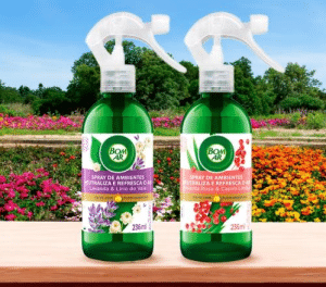 Bom Ar lança spray neutralizador de maus odores em embalagem reciclável com opção de refil