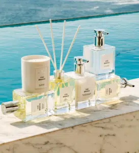 Tania Bulhões apresenta nova perfumaria para casa utilizando a tecnologia extra flint da Wheaton