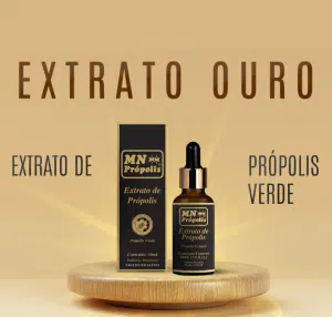 Mn Propólis apresenta Extrato de Própolis Verde – Ouro