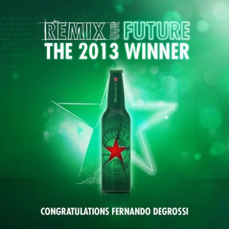 16.04.2013* Brasileiro vence concurso de garrafas da Heineken